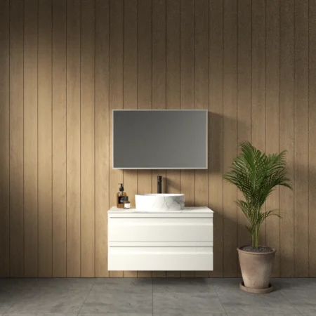 ארון אמבט ריבר עם משטח גרניט פורצלן