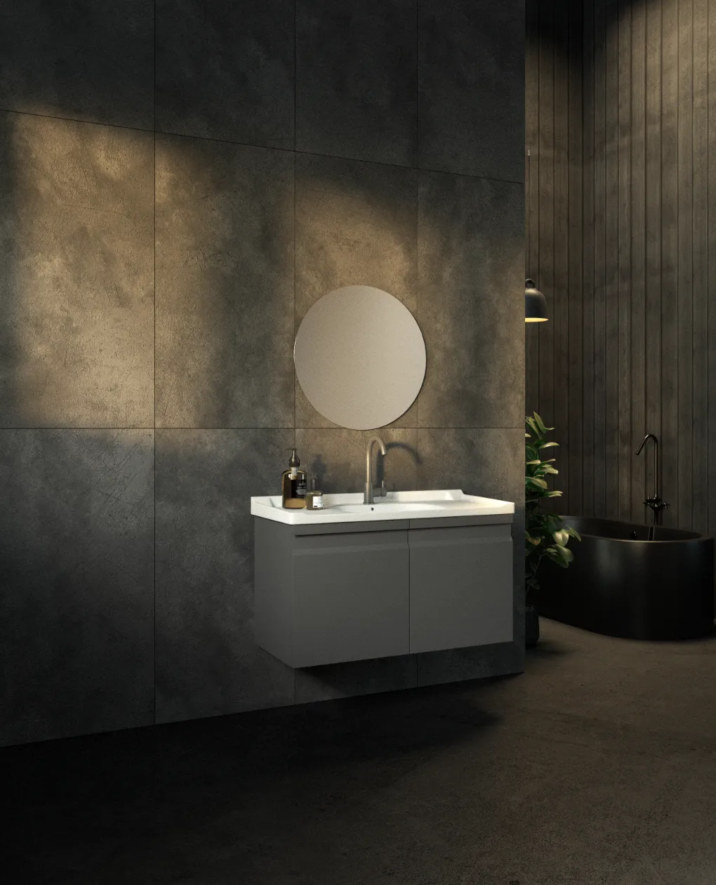 ארון אמבט אוסטין עם כיור לואי