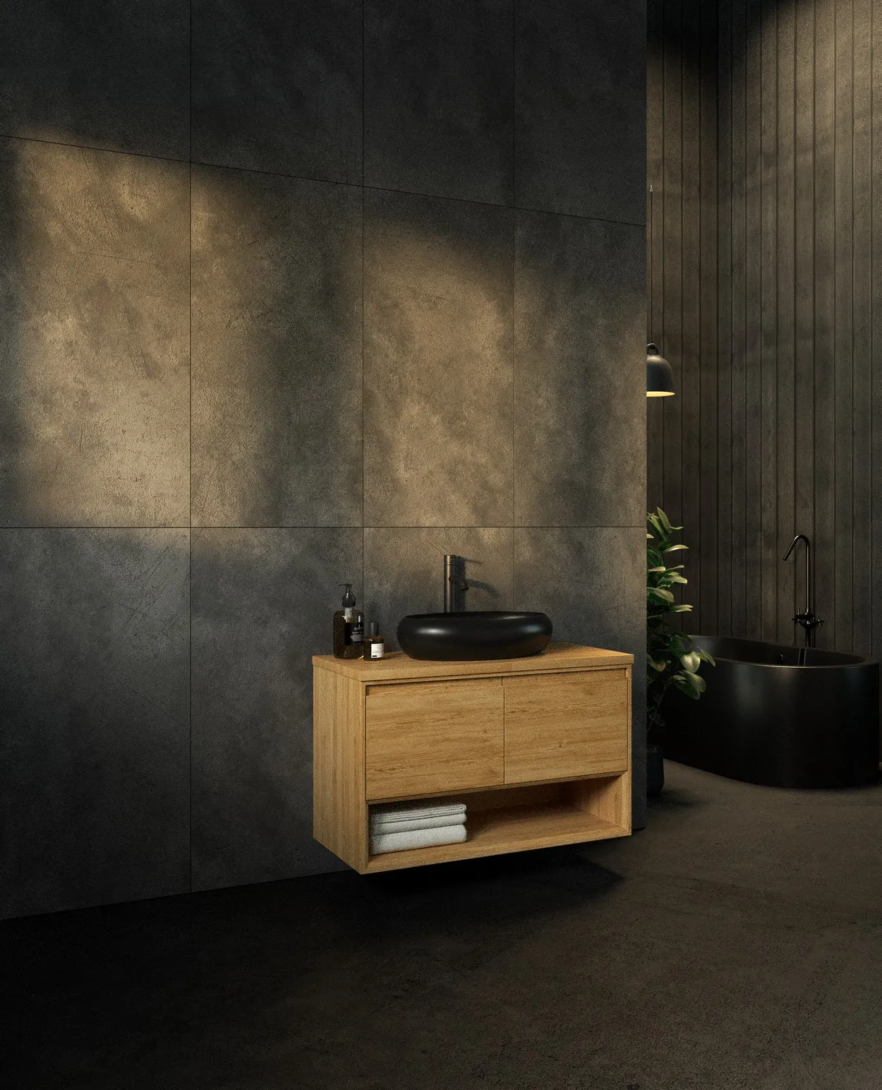 ארון אמבט צ'רלסטון