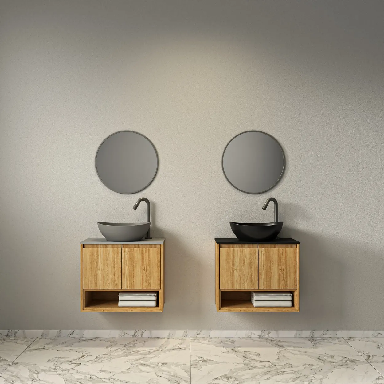 ארון אמבט אורלנדו עץ