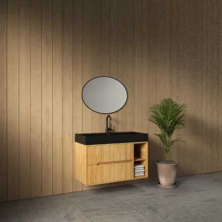 ארון אמבט דבלין עם כיור אלפא