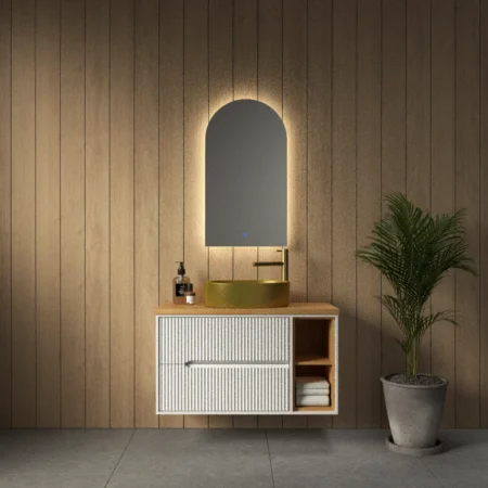 ארון אמבט דבלין עם משטח בוצ'ר