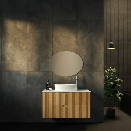 ארון אמבט ליברפול עם משטח גרניט