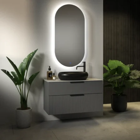 ארון אמבט מיאמי עם משטח גרניט פורצלן