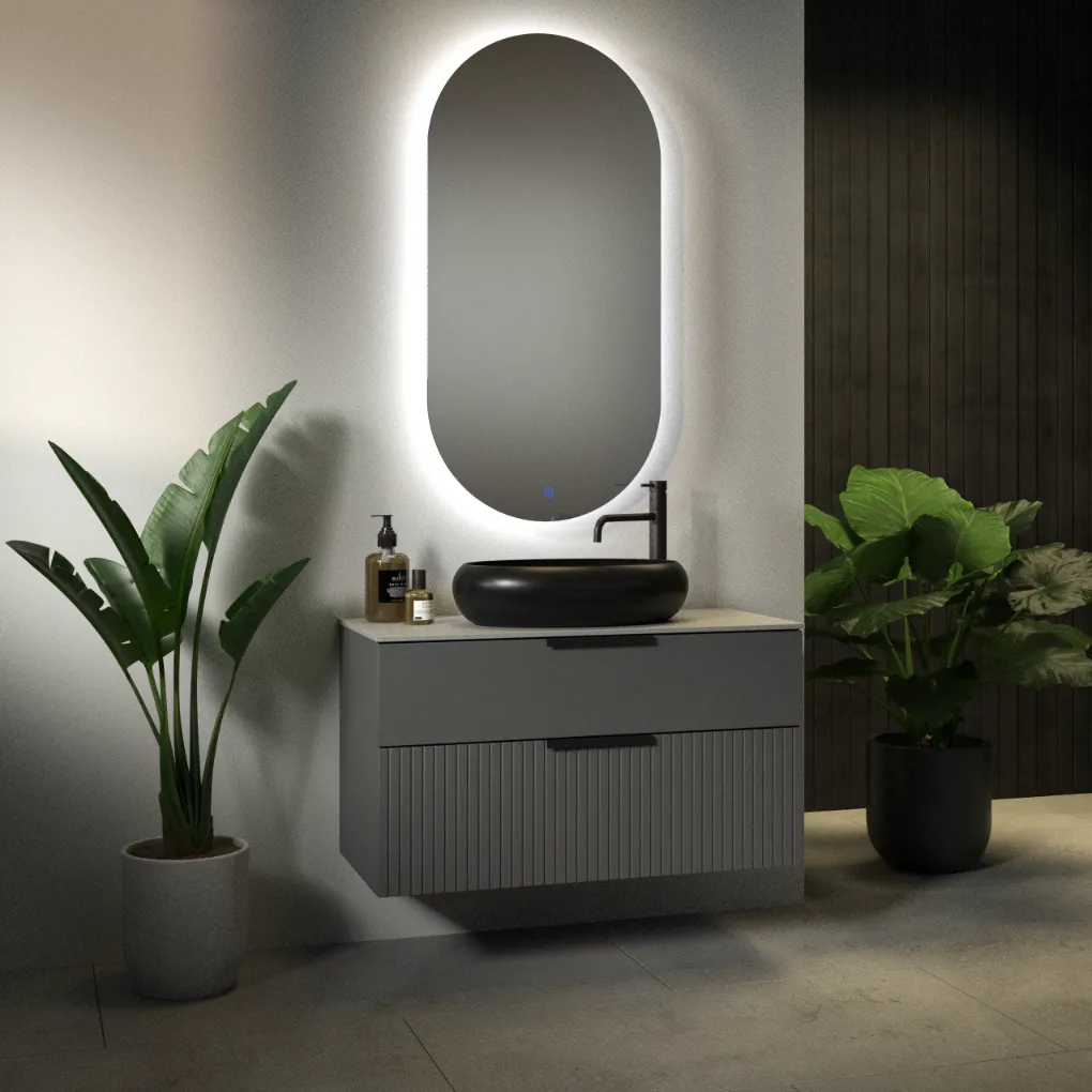 ארון אמבט מיאמי עם משטח גרניט פורצלן