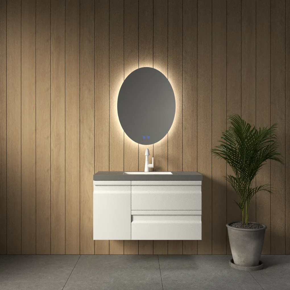 ארון אמבט מיכאל עם כיור גרניט פורצלן