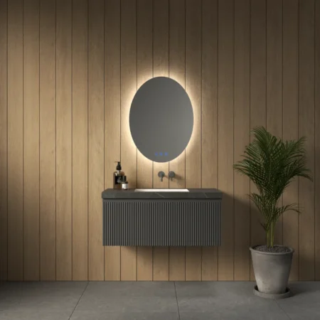 ארון אמבט סן דייגו עם כיור גרניט פורצלן