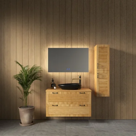 ארון אמבט פלרמו עם משטח בוצ'ר