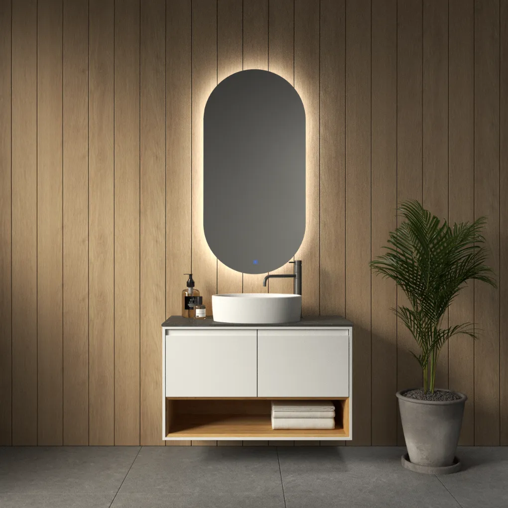 ארון אמבט צ'רלסטון עם משטח גרניט פורצלן