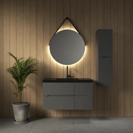 ארון אמבט רועי עם כיור גרניט