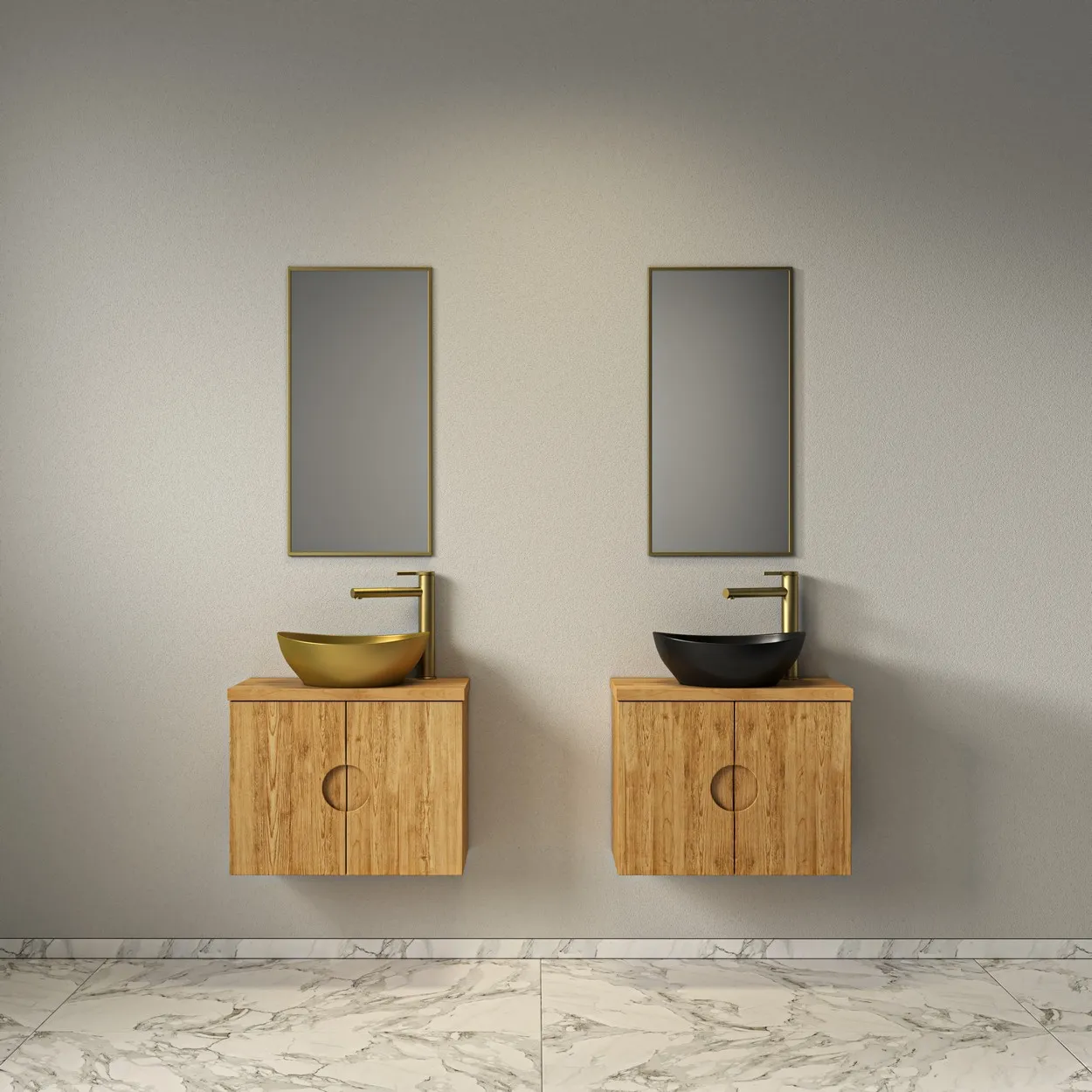 ארון אמבט הלל עץ