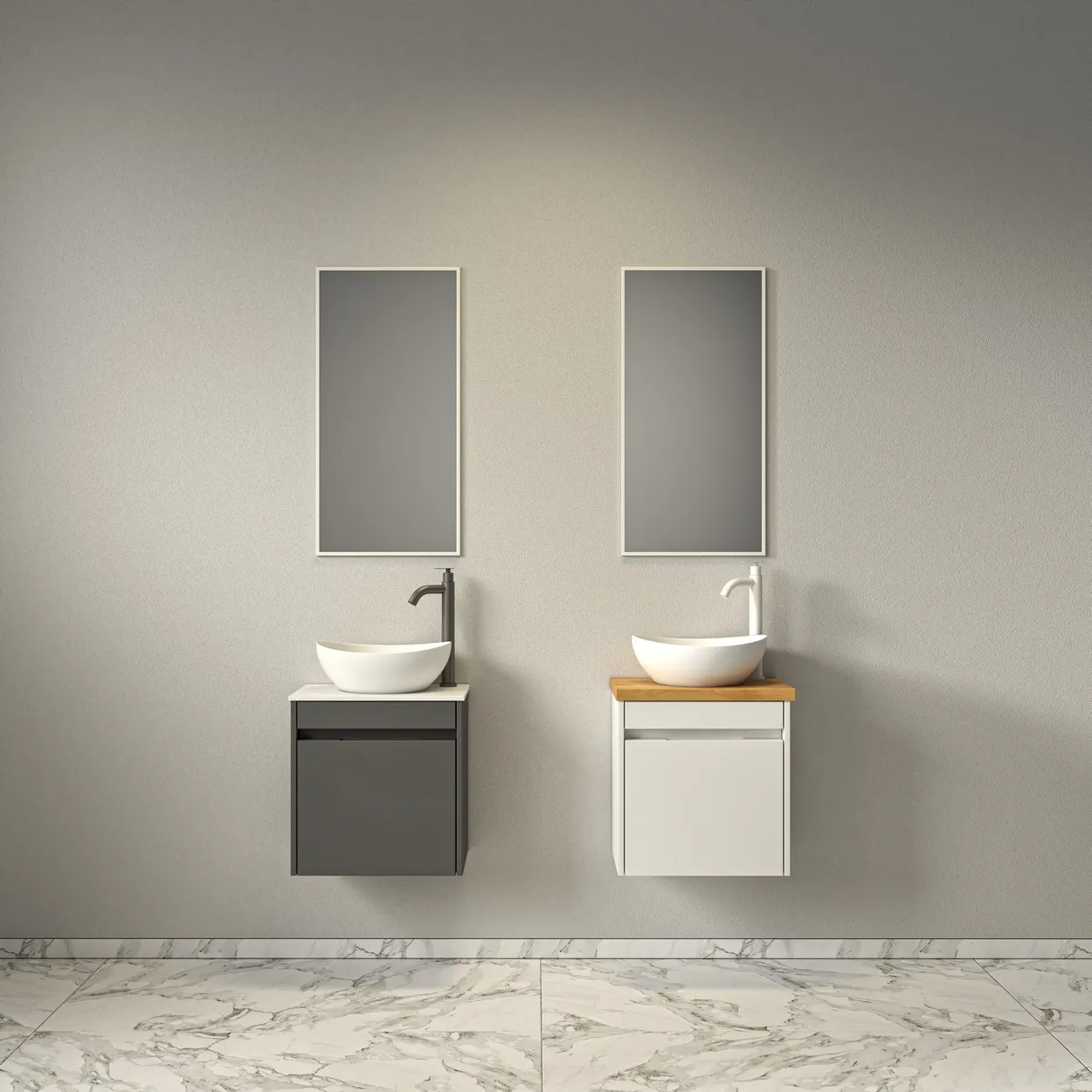 ארון אמבט יהלום 45