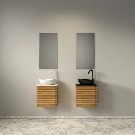 ארון אמבט לואיס עץ גרניט