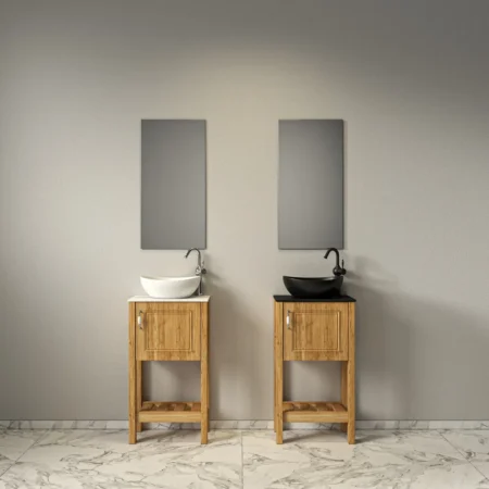 ארון אמבט ליב עץ